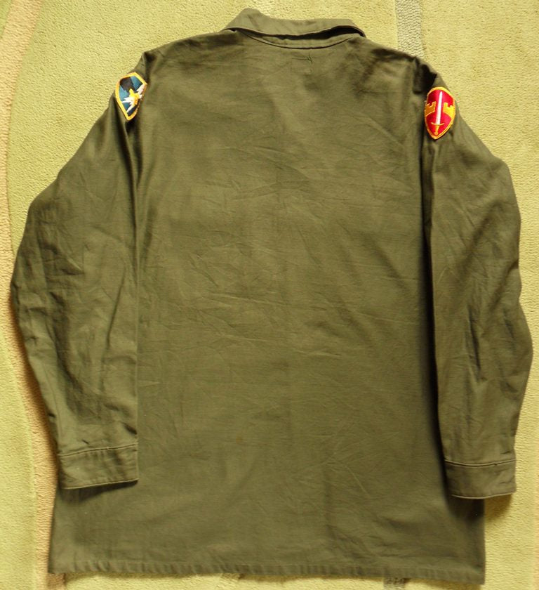 OG-107 US Olive Green Utility Shirt