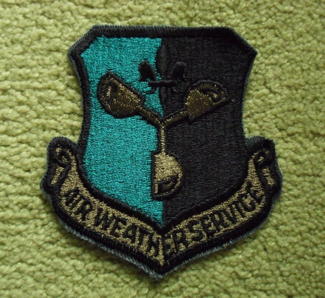 Patch, USAF Weather Service