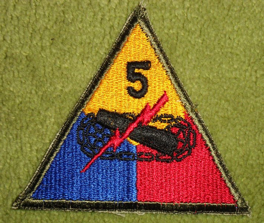 5th Armored Divison WWII Army Aufnäher Patch