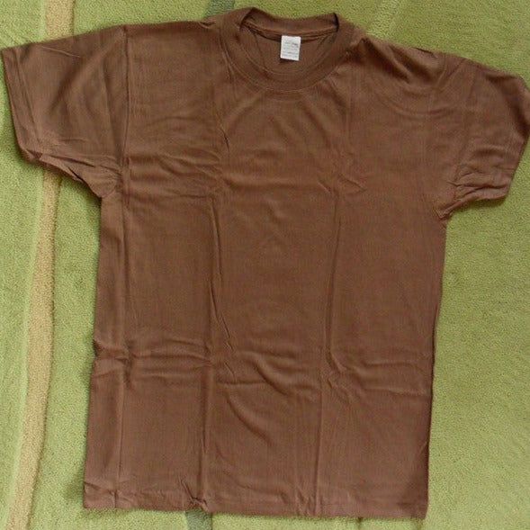 US Baumwoll T-Shirt Braun