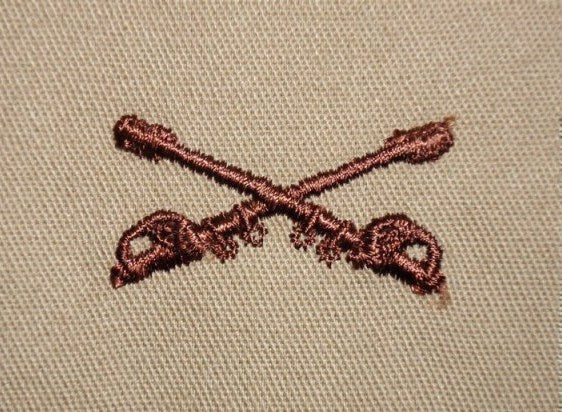 Cavalry Officer Branch Collar Insignia