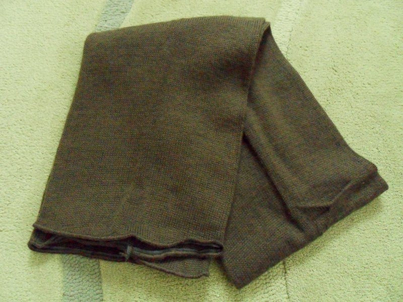 USGI OD Green Wool Scarf