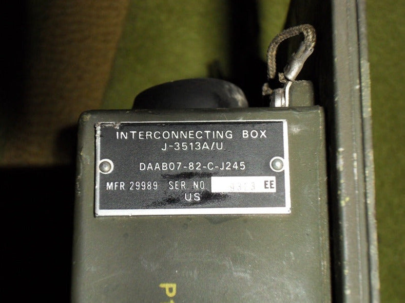 J-3513A/U Interconnecting Box