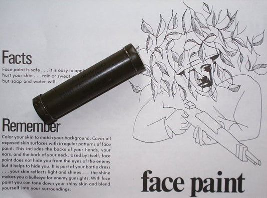 Camouflage Face Paint