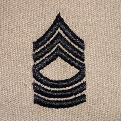 US Army MSG Master Sergeant Rank Cloth Badge