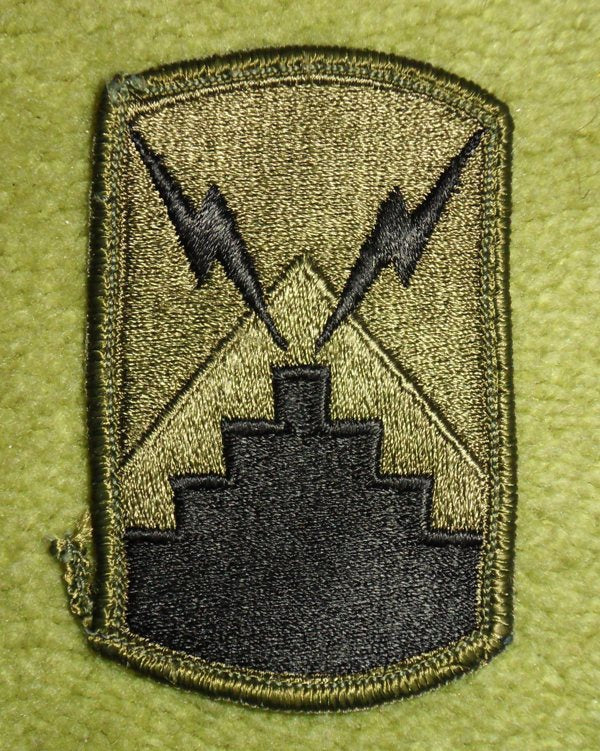 7th Signal Brigade Aufnäher Patch