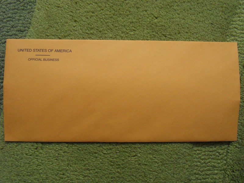 United States of America Official Business Mailer