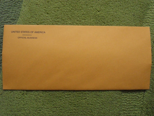 United States of America Official Business Mailer