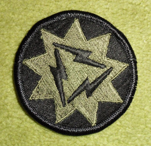 93rd Signal Brigade Aufnäher Patch