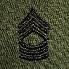 Aufnäher US BDU Dienstgrad MASTER SERGEANT