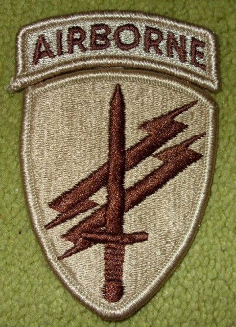 Aufnäher Patch für US Army Psyops Civil Affairs & Psychological Operations