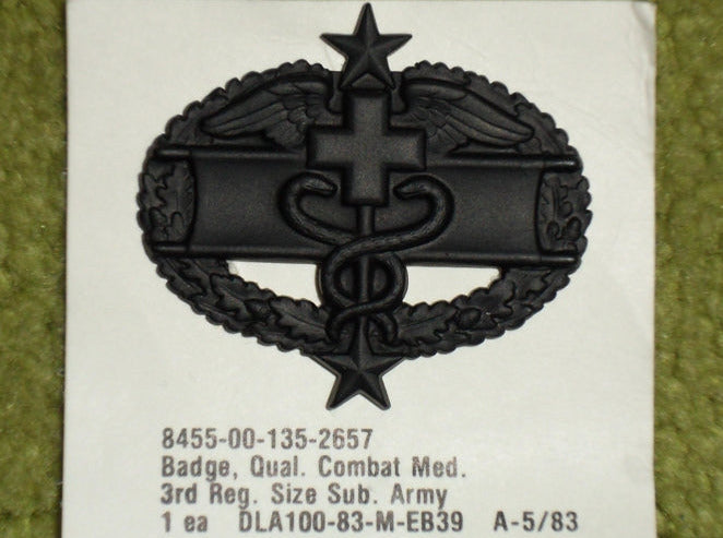 Army Combat Medical Badges
