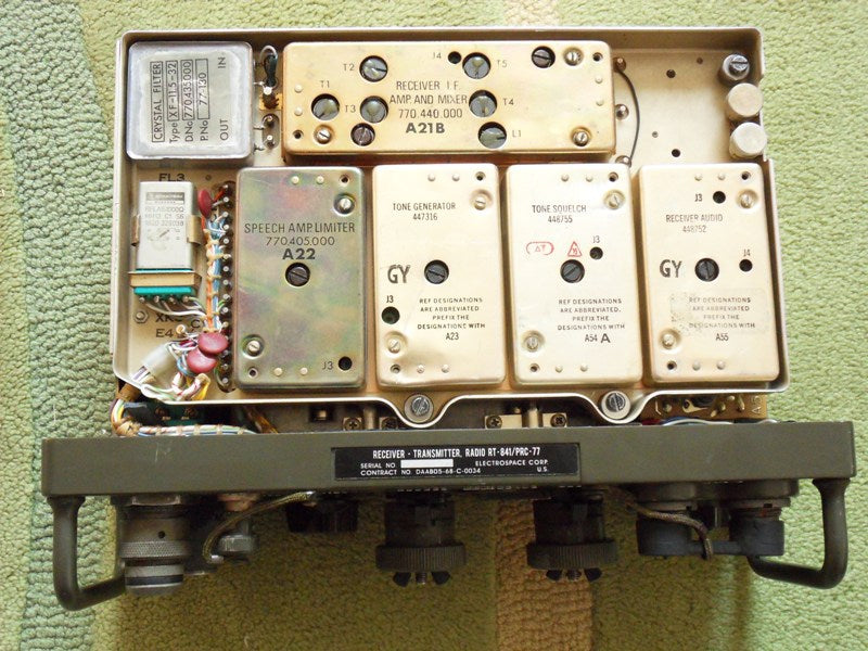 PRC-77 Military Receiver Transmitter Radio