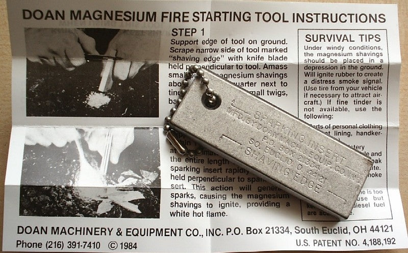 Magnesium Fire-Starting Tool