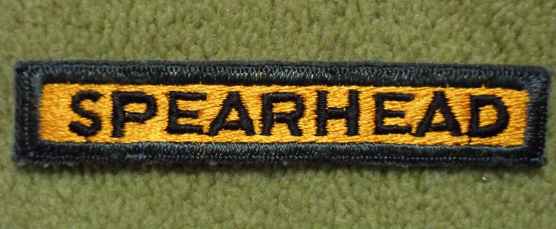 Spearhead 3rd Schriftzug Tab