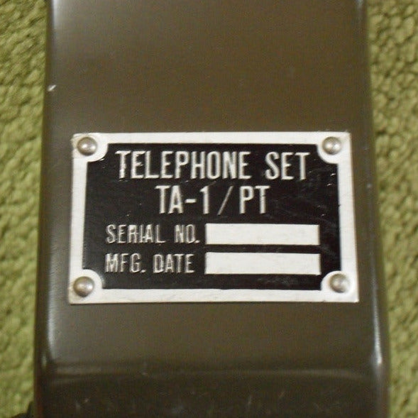 Field Telephone Set TA-1/PT